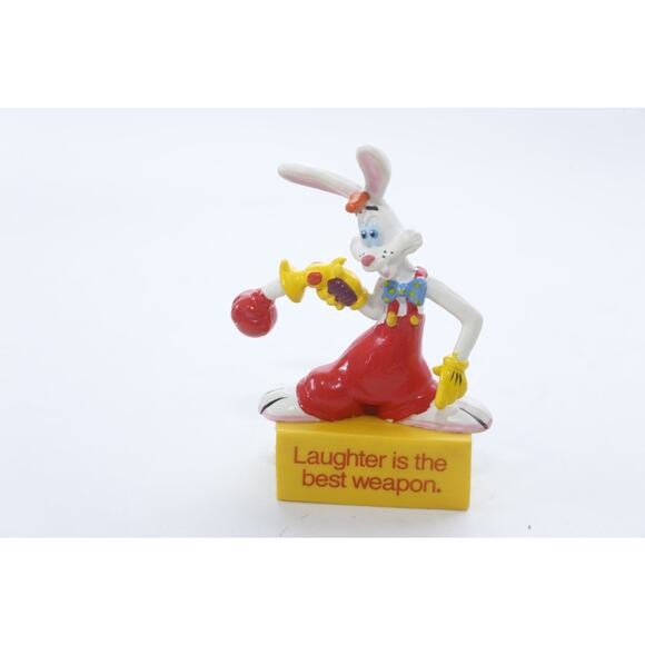 Disney, Roger Rabbit carrying Boxin Glove Gun, PVC Figure, Toy, Cartoon Characte - Picture 1 of 3